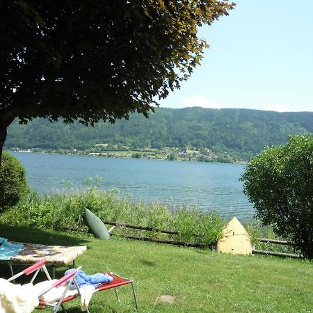 Anna Seeblick: Lakeside Retreat with Pool and Ski Access Bodensdorf Exterior photo